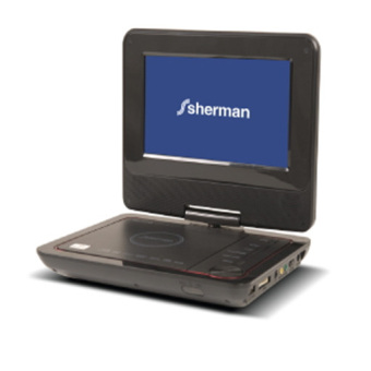 SHERMAN เครื่องเล่นดีวีดีพกพา TP601 SHERMAN เครื่องเล่นดีวีดีพกพา TP601