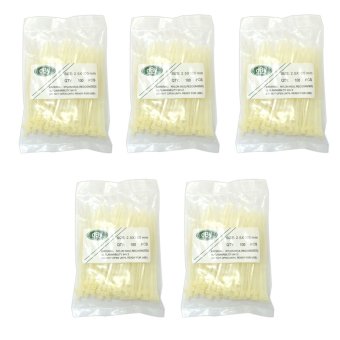 dBy Nylon Cable Tie สีขาว ยาว4นิ้ว รุ่น dBy CW4 (แพ็ค 5ห่อ) dBy Nylon Cable Tie สีขาว ยาว4นิ้ว รุ่น dBy CW4 (แพ็ค 5ห่อ)
