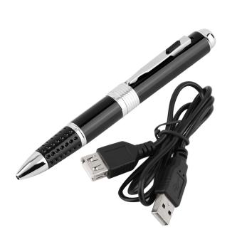 โอมินิสีดำปากกา 32จิกะไบต์กล้องวิดีโอบันทึกแผ่นเอชพอร์ต Usb สายลับ 1920 x 1080 DVR (สีดำ) โอมินิสีดำปากกา 32จิกะไบต์กล้องวิดีโอบันทึกแผ่นเอชพอร์ต Usb สายลับ 1920 x 1080 DVR (สีดำ)