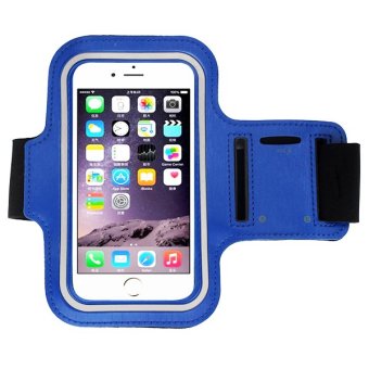 I - CHEAP Waterproof Sport Running Armband Case ปลอกแขนมือถือออกกำลังกาย กันน้ำได้ หน้าจอ 5.5 นิ้ว (สีน้ำเงิน) I - CHEAP Waterproof Sport Running Armband Case ปลอกแขนมือถือออกกำลังกาย กันน้ำได้ หน้าจอ 5.5 นิ้ว (สีน้ำเงิน)