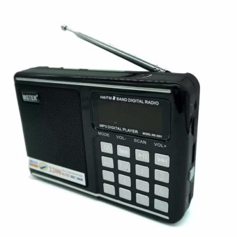 DT ลำโพงพกพา Music Box รุ่น WS-2291 MP3 วิทยุ FM AM (สีดำ) DT ลำโพงพกพา Music Box รุ่น WS-2291 MP3 วิทยุ FM AM (สีดำ)