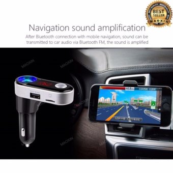 maoxin ของแท้100% บลูทูธในรถยนต์ BC09B Bluetooth Car Charger FM Modulator car kit Wireless FM maoxin ของแท้100% บลูทูธในรถยนต์ BC09B Bluetooth Car Charger FM Modulator car kit Wireless FM