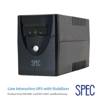 SPEC เครื่องสำรองไฟฟ้า UPS SPEC-800 800VA / 320W SPEC เครื่องสำรองไฟฟ้า UPS SPEC-800 800VA / 320W