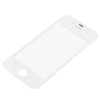 จอแอลซีดีด้านเลนส์แก้วครอบสำหรับ iPhone 4S (ขาว)- จอแอลซีดีด้านเลนส์แก้วครอบสำหรับ iPhone 4S (ขาว)-