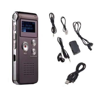 Recorder เครื่องอัดเสียง +MP3 รุ่น SK-012 8GB (สีน้ำตาล) Recorder เครื่องอัดเสียง +MP3 รุ่น SK-012 8GB (สีน้ำตาล)
