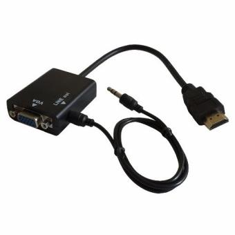 HD Conversion Cable HDMI to VGA + Audio สายแปลง HDMI เป็น VGA HD Conversion Cable HDMI to VGA + Audio สายแปลง HDMI เป็น VGA