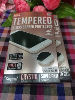 Dapad ฟิล์มนิรภัยกันจอแตกเต็มจอ 3D,กันจอแตกเต็มจอแบบโค้ง Iphone 6Plus/6sPlus สีขาว Dapad ฟิล์มนิรภัยกันจอแตกเต็มจอ 3D,กันจอแตกเต็มจอแบบโค้ง Iphone 6Plus/6sPlus สีขาว
