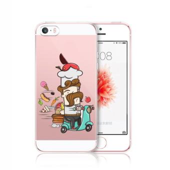 AFTERSHOCK TPU Case iPhone5 / 5S / SE (เคสใสพิมพ์ลาย Chef) / Thin 0.33 mm AFTERSHOCK TPU Case iPhone5 / 5S / SE (เคสใสพิมพ์ลาย Chef) / Thin 0.33 mm