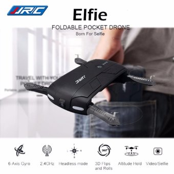 Drone Selfie ติดกล้องความละเอียดสูง WiFi โดรนเซลฟี่ พร้อมระบบถ่ายทอดสดแบบ Realtime(NEW มีระบบ ล็อกความสูงได้) สีดำ Drone Selfie ติดกล้องความละเอียดสูง WiFi โดรนเซลฟี่ พร้อมระบบถ่ายทอดสดแบบ Realtime(NEW มีระบบ ล็อกความสูงได้) สีดำ