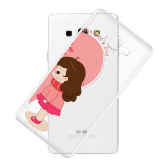 AFTERSHOCK TPU Case Samsung Galaxy J7 2016 (เคสใสพิมพ์ลาย Lovely Girl) / Thin 0.33 mm AFTERSHOCK TPU Case Samsung Galaxy J7 2016 (เคสใสพิมพ์ลาย Lovely Girl) / Thin 0.33 mm
