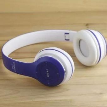 DT หูฟังบลูทูธแบบครอบหู รุ่น P47 Wireless (สีน้ำเงิน/ขาว) DT หูฟังบลูทูธแบบครอบหู รุ่น P47 Wireless (สีน้ำเงิน/ขาว)