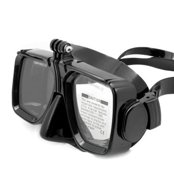 แว่นตาดำน้ำ สำหรับติดกล้อง Gopro Swimming Scuba Dive Snorkelling Diving Mask for Gopro Hero 2/3/3+/4 1080p 720p แว่นตาดำน้ำ สำหรับติดกล้อง Gopro Swimming Scuba Dive Snorkelling Diving Mask for Gopro Hero 2/3/3+/4 1080p 720p
