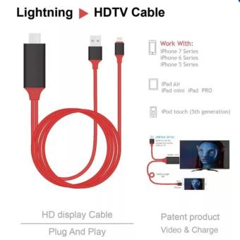 Iphone to HDTV Cable สายแปลง Iphone เป็น HDMI Iphone to HDTV Cable สายแปลง Iphone เป็น HDMI