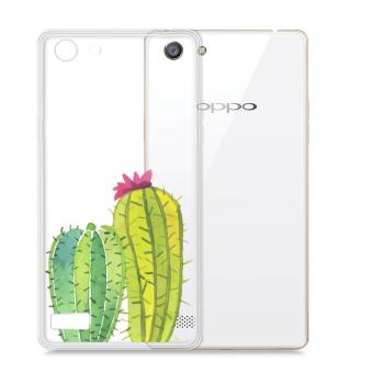 AFTERSHOCK TPU เคส OPPO A33 เคสโทรศัพท์พิมพ์ลาย Cactus เนื้อบาง 0.33 mm AFTERSHOCK TPU เคส OPPO A33 เคสโทรศัพท์พิมพ์ลาย Cactus เนื้อบาง 0.33 mm