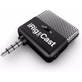 IK Multimedia iRig Mic castอุปกรณ์บันทึกเสียง ไมโครโฟนขนาดพกพาสำหรับสมาร์ทโฟน มีappsให้โหลดฟรี รองรับทั้งiOSและAndroid IK Multimedia iRig Mic castอุปกรณ์บันทึกเสียง ไมโครโฟนขนาดพกพาสำหรับสมาร์ทโฟน มีappsให้โหลดฟรี รองรับทั้งiOSและAndroid