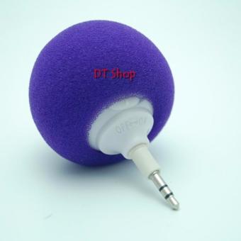 DT ลำโพงบอลจิ๋ว audio cool สำหรับโทรศัพท์มือถือ (สีม่วง) DT ลำโพงบอลจิ๋ว audio cool สำหรับโทรศัพท์มือถือ (สีม่วง)