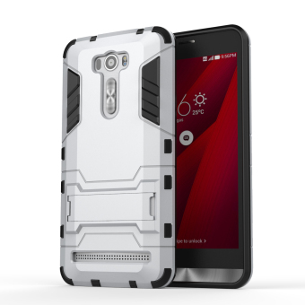 Airress TPU/PC 2ใน1 ชุดเกราะกำบังสำหรับทหารเกรดโทรศัพท์เคสขรุขระ Asus Zenfone 2 เลเซอร์ ZE601KL (เงิน) Airress TPU/PC 2ใน1 ชุดเกราะกำบังสำหรับทหารเกรดโทรศัพท์เคสขรุขระ Asus Zenfone 2 เลเซอร์ ZE601KL (เงิน)