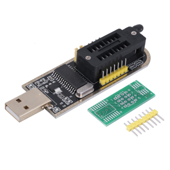 โอ้ 25 SPI ซีรีย์ 24 EEPROM CH341A ยูเอสบีแฟลชไบออสให้โปรแกรมเมอร์เขียนเส้นจอสีดำ/สีเหลือง โอ้ 25 SPI ซีรีย์ 24 EEPROM CH341A ยูเอสบีแฟลชไบออสให้โปรแกรมเมอร์เขียนเส้นจอสีดำ/สีเหลือง