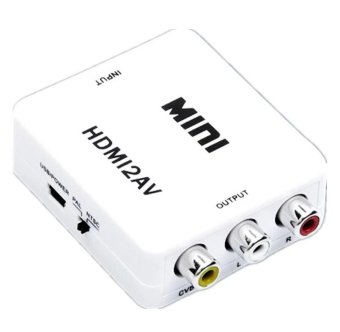 HDMI To AV Video Converter Full HD (สีขาว) HDMI To AV Video Converter Full HD (สีขาว)