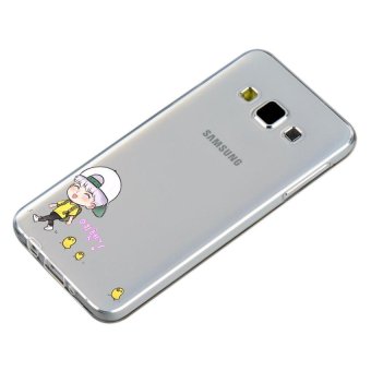 HugCase TPU เคส Samsung Galaxy A7 2015 เคสโทรศัพท์พิมพ์ลาย Go Go เนื้อบาง 0.3 mm HugCase TPU เคส Samsung Galaxy A7 2015 เคสโทรศัพท์พิมพ์ลาย Go Go เนื้อบาง 0.3 mm