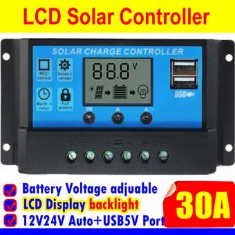 Digital Solar Charge Controller เครื่องควบคุมชาร์ตแบตเตอรี่จากแสงอาทิตย์ 30Amp. Digital Solar Charge Controller เครื่องควบคุมชาร์ตแบตเตอรี่จากแสงอาทิตย์ 30Amp.