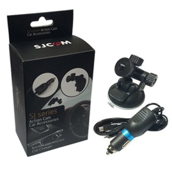 SJCAM Sj4000 , Sj5000 Car Setตัวติดกระจก+สายชาร์จ SJCAM Sj4000 , Sj5000 Car Setตัวติดกระจก+สายชาร์จ
