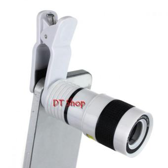 DT คลิปเลนส์มือถือ ซูม8เท่า Mobile Phone Telescope (สีขาวดำ) DT คลิปเลนส์มือถือ ซูม8เท่า Mobile Phone Telescope (สีขาวดำ)