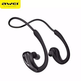 Awei หูฟังบลูทูธ สำหรับออกกำลังกาย Super BASS กันเหงื่อ กันน้ำ Bluetooth Sports Headphones รุ่น A880B Awei หูฟังบลูทูธ สำหรับออกกำลังกาย Super BASS กันเหงื่อ กันน้ำ Bluetooth Sports Headphones รุ่น A880B