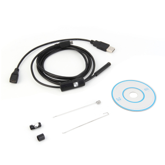 โอ้ผ่านกล้องกันน้ำตรวจความหุนหัน Borescope เอช 7มม 1.5แผ่น (สีดำ) โอ้ผ่านกล้องกันน้ำตรวจความหุนหัน Borescope เอช 7มม 1.5แผ่น (สีดำ)