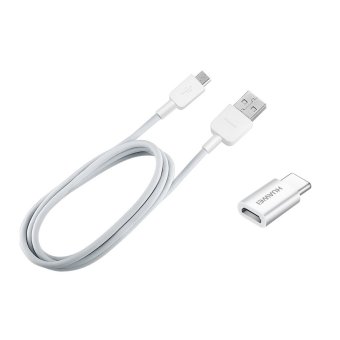 Huawei Type C Value Set 2 สายชาร์จ micro USB fast charge ความยาว 1m. (White), หัวแปลงช่อง USB Type C เป็น micro USB (White) ของแท้ พร้อมประกัน Huawei Type C Value Set 2 สายชาร์จ micro USB fast charge ความยาว 1m. (White), หัวแปลงช่อง USB Type C เป็น micro USB (White) ของแท้ พร้อมประกัน