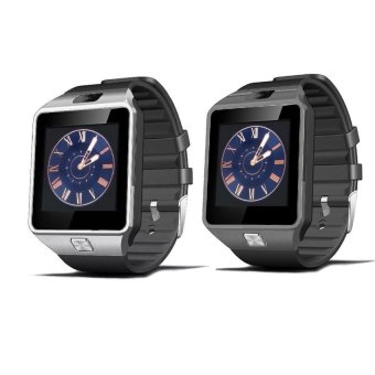 Smart Watch Z นาฬิกาโทรศัพท์ Smart Watch รุ่น A9 Phone Watch แพ็ค 2 ชิ้น (Silver/BLACK) Smart Watch Z นาฬิกาโทรศัพท์ Smart Watch รุ่น A9 Phone Watch แพ็ค 2 ชิ้น (Silver/BLACK)