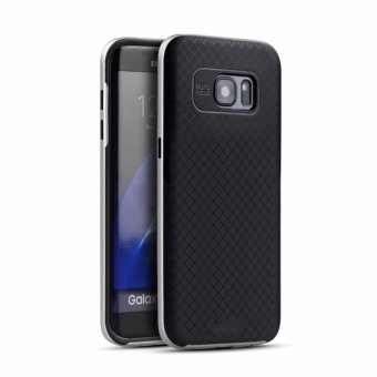 iPaky เคส Samsung Galaxy S7 Edge - สีเงิน iPaky เคส Samsung Galaxy S7 Edge - สีเงิน