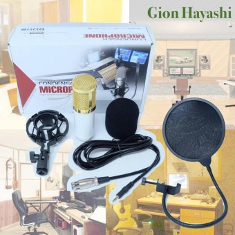 Hayashi-ไมค์ ไมค์อัดเสียง คอนเดนเซอร์ Pro Condenser Mic Microphone BM800 พร้อม Shock Mount แถมฟรี Mic Filter Hayashi-ไมค์ ไมค์อัดเสียง คอนเดนเซอร์ Pro Condenser Mic Microphone BM800 พร้อม Shock Mount แถมฟรี Mic Filter