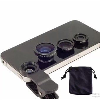 I-Gou LIEQI Premium Clip Lens LQ-001 Super Wide คลิปเลนส์มือถือ 3 in 1 (Black) I-Gou LIEQI Premium Clip Lens LQ-001 Super Wide คลิปเลนส์มือถือ 3 in 1 (Black)