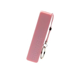 แบตสำรอง 2600 mAh - สีชมพู แบตสำรอง 2600 mAh - สีชมพู