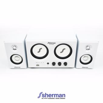 Sherman ชุดลำโพง Active 2.2 Ch (USB) รุ่น SB-22B2B (สีขาว) Sherman ชุดลำโพง Active 2.2 Ch (USB) รุ่น SB-22B2B (สีขาว)