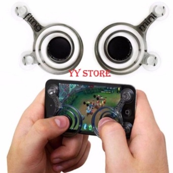 จอยเกมส์มือถือ (2 ชิ้น) ทุกเกมที่ใช้ระบบสัมผัสนิ้วโป้งซ้าย-ขวา (Android / iPhone iPad) i-Joystick For All Mobile Brand จอยเกมส์มือถือ (2 ชิ้น) ทุกเกมที่ใช้ระบบสัมผัสนิ้วโป้งซ้าย-ขวา (Android / iPhone iPad) i-Joystick For All Mobile Brand