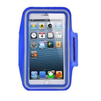 Center สายรัดแขนมือถือ Sports Armband Case Holder for iPhone 6/6S/6Plus(สีน้ำเงิน) Center สายรัดแขนมือถือ Sports Armband Case Holder for iPhone 6/6S/6Plus(สีน้ำเงิน)