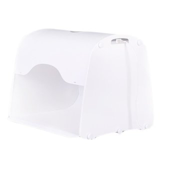 Photo Studio กล่องถ่ายภาพสินค้า ฉากหลังขาว LED (ขนาด 418 x 405 x 410mm) รุ่น 40 (สีขาว) Photo Studio กล่องถ่ายภาพสินค้า ฉากหลังขาว LED (ขนาด 418 x 405 x 410mm) รุ่น 40 (สีขาว)