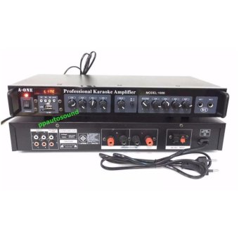 A-ONEเครื่องขยายเสียง AC/DC 250วัตต์ เล่นUSB MP3 SDCARD รุ่น A-ONE1000 A-ONEเครื่องขยายเสียง AC/DC 250วัตต์ เล่นUSB MP3 SDCARD รุ่น A-ONE1000