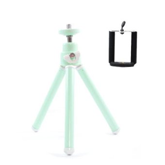 ขาตั้งมือถือ ขาตั้งกล้อง สามขา Tripod mobile holder รุ่น DZ (สีเขียวมินต์) ขาตั้งมือถือ ขาตั้งกล้อง สามขา Tripod mobile holder รุ่น DZ (สีเขียวมินต์)