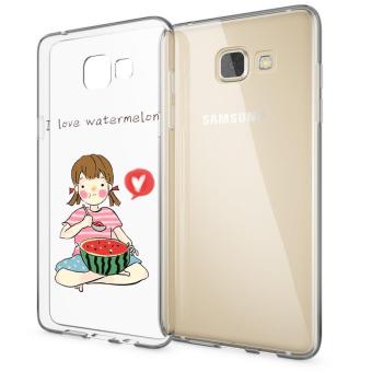 HugCase TPU เคส Samsung Galaxy A7 2016เคสโทรศัพท์พิมพ์ลาย I love watermelon เนื้อบาง 0.3 mm HugCase TPU เคส Samsung Galaxy A7 2016เคสโทรศัพท์พิมพ์ลาย I love watermelon เนื้อบาง 0.3 mm