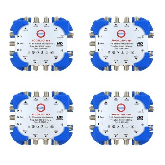 IDEASAT Multi Switch 3x8 ideasat เข้า3ออก8 ใช้ Adaptor 18V แพ็ค 4 IDEASAT Multi Switch 3x8 ideasat เข้า3ออก8 ใช้ Adaptor 18V แพ็ค 4