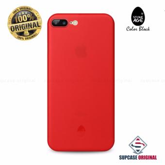 STONE AGE Color Block Collection Slim Fit Case 0.4 mm. ของแท้ สำหรับ iPhone 7 Plus สีแดง (Red) STONE AGE Color Block Collection Slim Fit Case 0.4 mm. ของแท้ สำหรับ iPhone 7 Plus สีแดง (Red)
