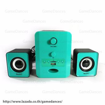 Music D.J. SP-28 ตู้ลำโพงบลูทูธ Bluetooth Speaker 2.1 CH รองรับ AUX/BT/TFCard 5W+3W x 2 Music D.J. SP-28 ตู้ลำโพงบลูทูธ Bluetooth Speaker 2.1 CH รองรับ AUX/BT/TFCard 5W+3W x 2