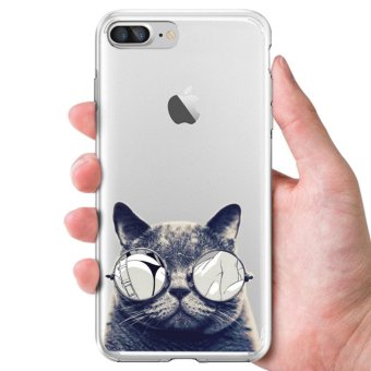 AFTERSHOCK TPU Case iPhone7 Plus (เคสใสพิมพ์ลายBlack Cat) / Thin 0.33 mm AFTERSHOCK TPU Case iPhone7 Plus (เคสใสพิมพ์ลายBlack Cat) / Thin 0.33 mm