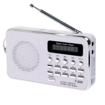 i-smart ลำโพงวิทยุ Mp3 รุ่น T-205 (สีขาว) i-smart ลำโพงวิทยุ Mp3 รุ่น T-205 (สีขาว)