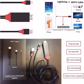 Iphone to HDTV Cable สายแปลง Iphone เป็น HDMI Iphone to HDTV Cable สายแปลง Iphone เป็น HDMI