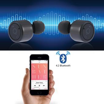 leegoal หูฟังไร้สายหูฟังเสียงเช่นเดียวกับเห็นบลูทูธ V4.2 เพลงหูโทรศัพท์ในหูเสียงสเตอริโอใส่ชุดหูฟังสำหรับวิ่งออกกำลังกาย Apple leegoal หูฟังไร้สายหูฟังเสียงเช่นเดียวกับเห็นบลูทูธ V4.2 เพลงหูโทรศัพท์ในหูเสียงสเตอริโอใส่ชุดหูฟังสำหรับวิ่งออกกำลังกาย Apple