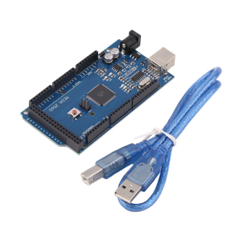 โอ้ Mega 2560 R3 REV3 ATmega2560-16AU สายยูเอสบีเข้ากันได้บอร์ดสำหรับ Arduino โอ้ Mega 2560 R3 REV3 ATmega2560-16AU สายยูเอสบีเข้ากันได้บอร์ดสำหรับ Arduino
